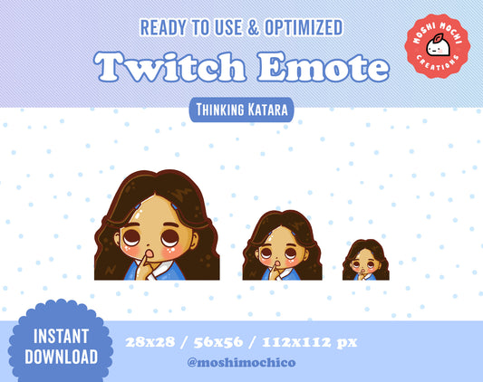 Twitch Emote - 1x ATLAB Katara Question