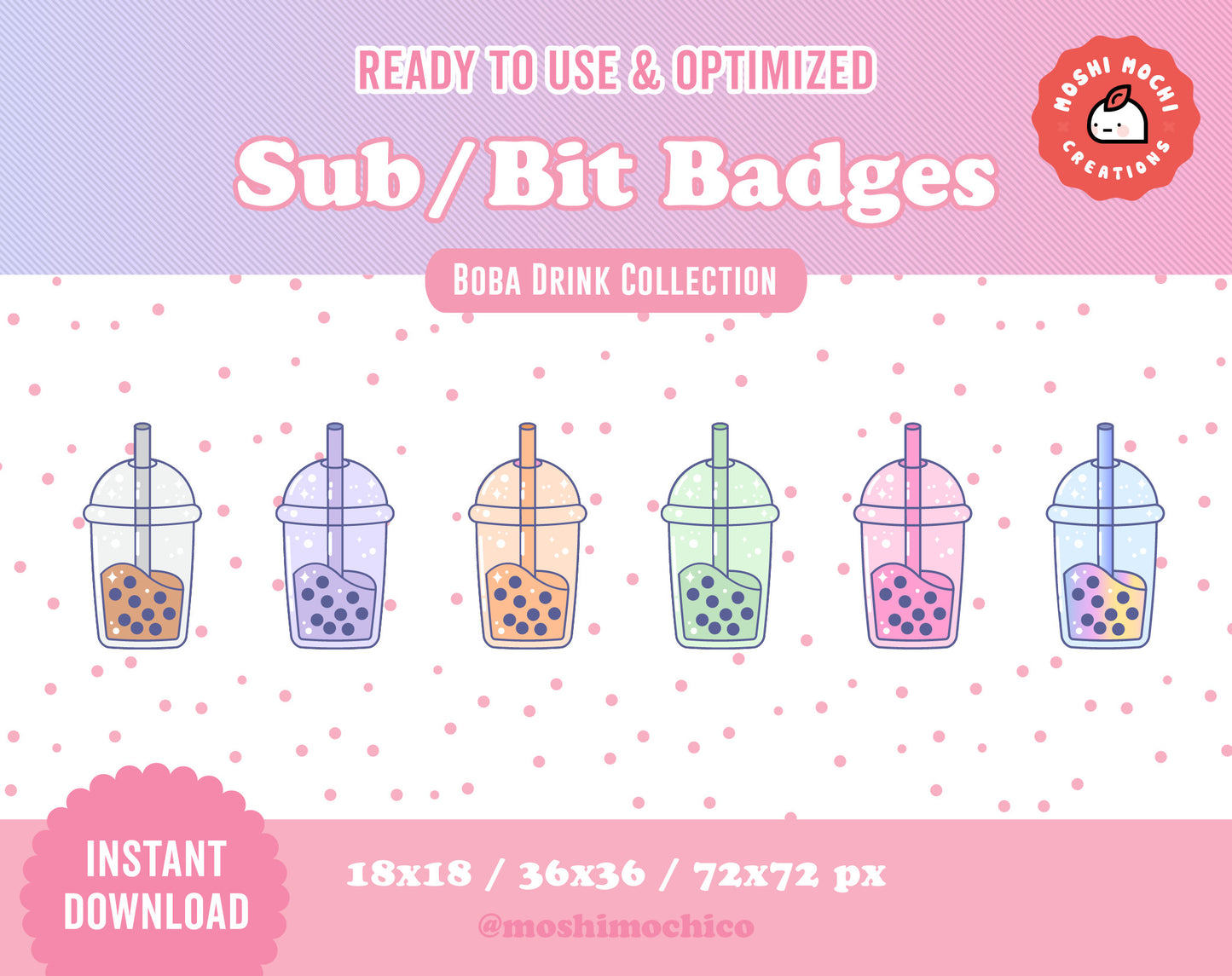 Boba Badges